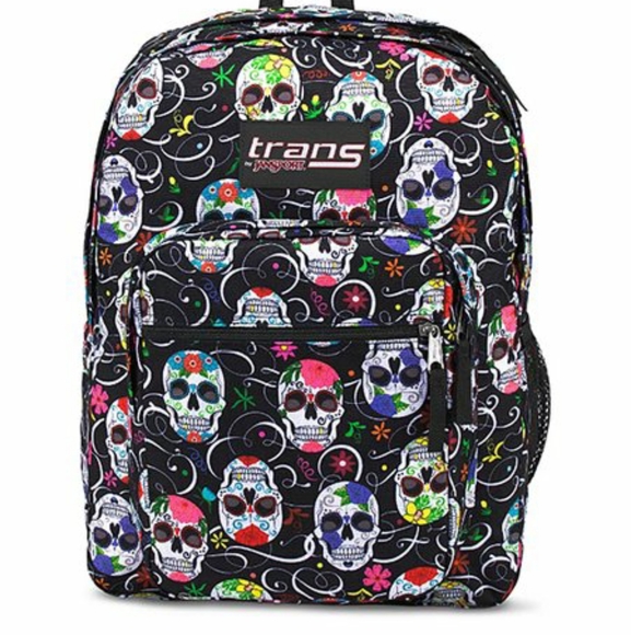 Amazon Jansport Trans Supermax Backpack Black Sugar Skulls Supermax Backpack Amazon Jansport Trans Supermax Backpack Black Sugar Skulls Supermax Backpack